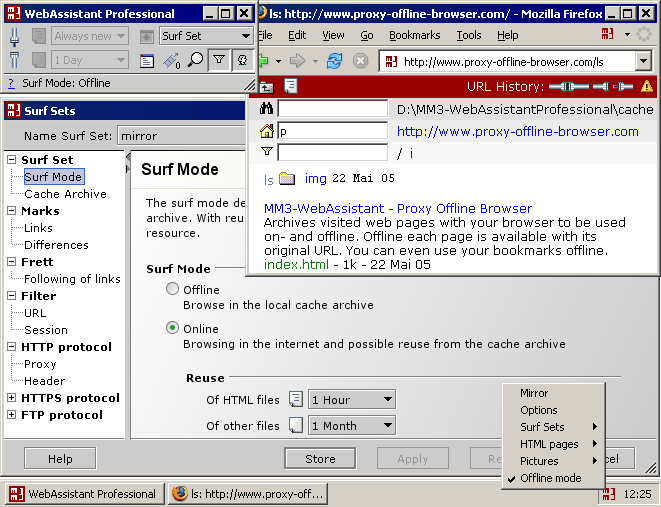 MM3-WebAssistant Professional Screenshot
